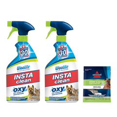 Woolite® INSTAclean® Pet Stain Remover (2-Pk) & 1            Stomp 'n Go® Pet Stain Lifting Pad