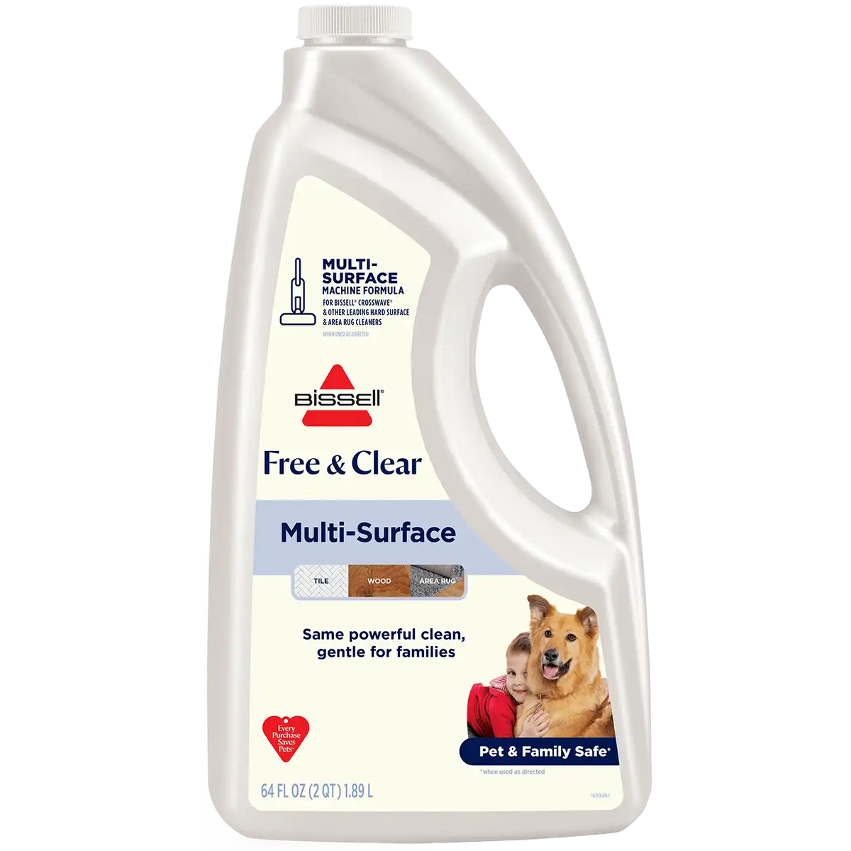 Multi-Surface Free & Clear Cleaning Formula (64 oz.)
